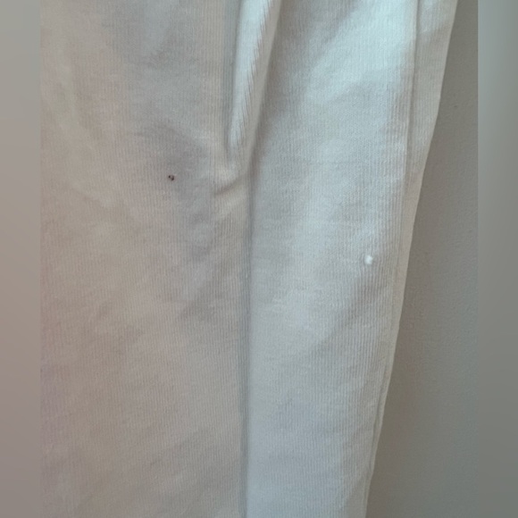 NWT Daydreamer REVOLVE Cotton Tee Women's White Baseball T Shirt "Hi frequency" - Picture 8 of 16